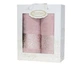 Набір рушників Cotton 2шт 50х90/70х140см світло-рожевий 3225_ornament_2ka_ligh_pink Gulcan - зображення 1