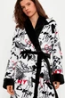 Халат DKNY 48(XL) Чорно-белый (109278) - изображение 3