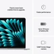 Laptop Apple MacBook Air 13.6" M4 16/512GB 2025 (MW0X3ZE/A) Silver - obraz 10