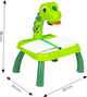 Projektor do rysowania EcoToys dinozaur 12 flamastrów 24 wzory (5903769979509) - obraz 6