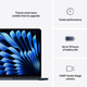 Ноутбук Apple MacBook Air 13.6" M4 16/256GB 2025 (MW123UA/A) Midnight - зображення 10