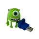Флеш-накопичувач Wibrand USB 2.0 Mike Wazowski 16Gb Green - зображення 1