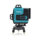Аккумуляторный лазерный нивелир Makita SK700GDZ 3D-4D уровень 3.7V, 5AH, 16 линий, АКБ уровень со штативом (Л01-001) - изображение 5