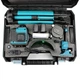 Аккумуляторный лазерный нивелир Makita SK700GDZ 3D-4D уровень 3.7V, 5AH, 16 линий, АКБ уровень со штативом (Л01-001) - изображение 10