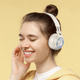 Навушники HOCO W50 Cute fun BT headphones Milky white (6942007619578) - изображение 5