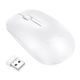Миша бездротова безшумна BOROFONE BG14 Planet Bluetooth + 2.4 ГГц, 3 кнопки, 1000 dpi White - изображение 4