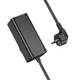 Сітковий підовжувач HOCO NS9 Wisdom 1-position (PD67W/3C1A) desktop socket (EU/GER) Black - зображення 6