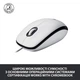 Комп'ютерна миша Logitech M100, White, USB, оптична, 1000 dpi, 3 кнопки, 1.8 м - зображення 5