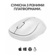 Комп'ютерна миша Logitech M240 Silent Bluetooth Off White - зображення 5