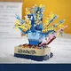 Конструктор JAKI "Robot Plaza" с музыкальной коробочкой образовательная игрушка для детей 444 делали (Павлин) - изображение 5