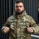 Зимний Бушлат B&L рип-стоп на флисе мультикам размер 5XL - изображение 4