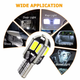 Лампа діодна додаткового освітлення GoodWay W5W; T10; 12V; 5W; W2.1x9.5d; 6000k біле світло ( ALB-W5W-LED6000 ) - изображение 1