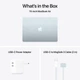 Ноутбук Apple MacBook Air 15.3" M4 16/512GB 2025 (MC7C4ZE/A) Sky Blue - зображення 11