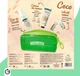 Подарочный набор The Fruit Company Set Gift Pack Summer COCO кокос, масло для губ+крем для рук+парфюм+косметичка - изображение 2