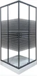 Душова кабіна The Light SB-2 90x90x193 см - зображення 1