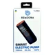 Портативний акумуляторний автокомпресор насос Remzona Sepy 30 л/хв 7500mah 160PSI PAC160-01BK Black | Розумний електричний автомобільний акумуляторний компресор для накачування шин коліс машини з ліхтариком і повербанком для Авто, Мото, Вело - зображення 12