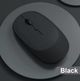 Беспроводная Бесшумная мышь 2.4G + Bluetooth RG-95 Встроенный аккумулятор черная - изображение 2