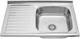 Кухонна мийка KRONER (KRP) Satin-5080R D0.8T180 - зображення 3