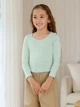 Подростковый лонгслив для девочки Uniqlo 321314612 152 см Зеленый (1159826760) - изображение 2