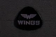 Чемодан тканевый WINGS 6802 большой 75 см черный 4 колеса Vt00019 - изображение 3