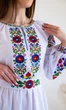 Сукня-вишиванка жіноча vishivano4ka 1280 48 біла - зображення 4