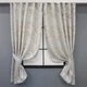 Комплект коротких штор VR-Textil Жакард Мармур Al3 № 1599ш Молочний з бежевим 145х170 см 2 шт (35-0280) - зображення 1