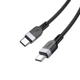Кабель HOCO Type-C to Type-C Energy silicone charging data cable X109 |1m, 60W| 4976149 - изображение 4