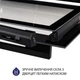 Вбудована духова шафа Minola EOD 6804 Platinum Gray - зображення 10