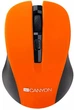 Мишка Canyon MW-1 Wireless Orange (CNE-CMSW1O - зображення 1