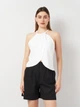 Футболка женская Zara 4877/252 S Белая (04877252251025) - изображение 1