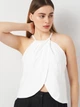 Футболка женская Zara 4877/252 S Белая (04877252251025) - изображение 4