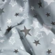 Набор Moon&Star Бязь Gold Люкс Silver Stars Простыня 200х220 см + 2 наволочки 50х70 см (MS-880000403) - изображение 5