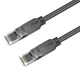Мережевий кабель BOROFONE BUS01 Category 6 Gigabit network cable(L=5M) Black (6941991103957) - изображение 4