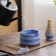Набор для заваривания чая матча керамический 6 предметов Paft Blue голубой - изображение 5