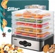 Сушилка дегидратор для пищевых продуктов Sillar Food dryer 240 Вт 5 уровней - изображение 2