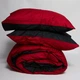 Постельный набор Moon&Star пододеяльник 143х210 + 2 наволочки 50х70 Satin Stripe Dark Romance (MS-890000796) - изображение 2