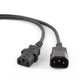 Кабель питания Cablexpert PC-189-VDE-5M (С13-С14), VDE, черный, 5м (PC-189-VDE-5M) - изображение 1