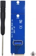 Райзер-адаптер Dynamode NGFF M.2 Male to USB 3.0 Female для PCI-E 1X - изображение 4