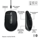 Мишка Logitech MX Anywhere 3S для MAC Wireless Space Grey (910-006947) - зображення 8