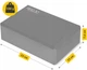 Блок для йоги 4FIZJO 23 x 15 x 7.6 см Grey (P-5907739311221) - изображение 8