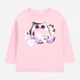 Детский лонгслив для девочки Coccodrillo Cosmic Girl Kids WC5143101CGK-007 92 см Розовый (5904986519295) - изображение 1