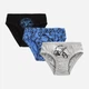 Набор детских трусов-слипов 3 шт для мальчика Coccodrillo Panties WC5409304PAN-022 116 см Разноцветный (5904986500620) - изображение 1