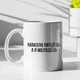 Кружка с принтом "Я молодец" на подарок для парня, друга керамическая 330 мл белая - изображение 1