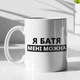 Кружка с принтом "Я Батя мне можно" на подарок для папы керамическая 330 мл белая - изображение 1