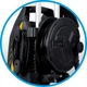 Мийка високого тиску з барабаном 2500W Humberg HM-302 - изображение 6