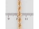 Ланцюжок XUPING Позолота 18K "Плетіння "Мотузка" довжина 60см х 5мм 212956 - изображение 2