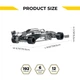 Коллекционная модель-конструктор Metal Time F1 Grand Prix Falcon Формула 1 (MT035) - изображение 7