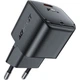 Зарядний пристрій Acefast A77 mini 30W Gan Fast Charger Чорне (LKMTR_855205) - зображення 1