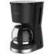 Капельная кофеварка BROCK CM 1501 SS 1.5л 1080Вт молотый кофе Black (CM 1501 SS) - изображение 1