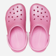 Chodaki dziecięce dla dziewczynki Crocs Classic Glitter Clog K 206993-6XE 33-34 Różowe (196265650873) - obraz 4